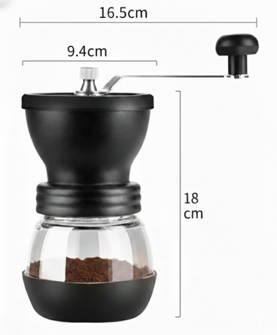 Dimensiones molinillo de café